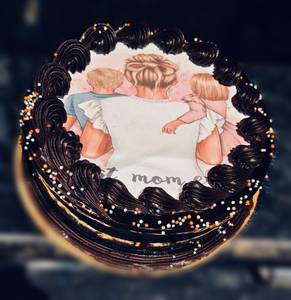 Mother's Day Truffle Cake