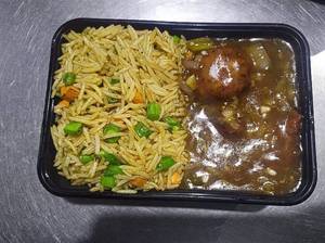 Veg Manchurian Rice Box ( 750 Gm )
