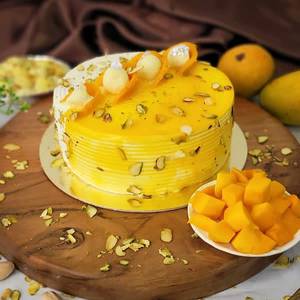 Mango Angori Rasmalai Cake