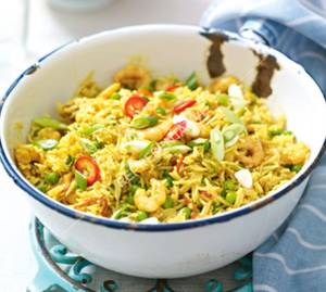 Veg Singapore Fried Rice