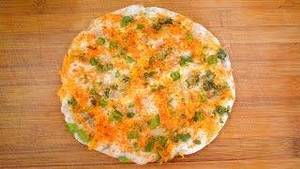 Ghee Onion Podi Uttappam