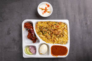 Chicken Biryani [2 Pcs]+mysore Chilli Chicken [4 Pcs]+egg