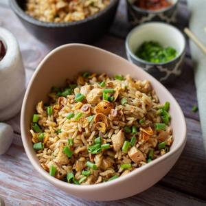 Chicken Burnt Garlic Rice [Large]