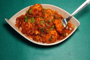 Chicken Chilli Style Momos