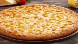 9" Cheese Corn Pizza