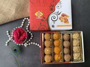Assorted Laddoo 4 In One Small Box