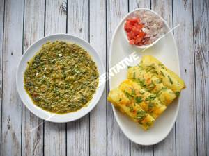 Greenpeas Pav Bhaji