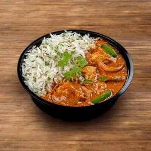 Kadhai Chicken Rice Bowl[500ml]