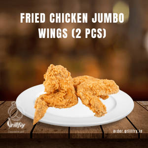 Fried Chicken Jumbo Wings (2 Pcs)