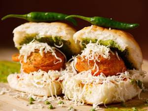 Cheese vada pav  [set of 2]