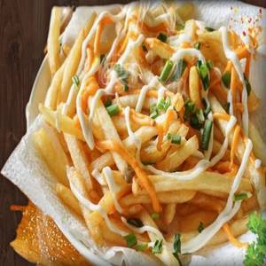Fries with creamy tandoori