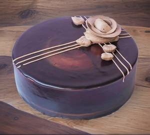 Eggless Chocolate Cake (450 Gm )
