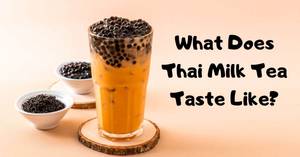 Thai Bubble Tea