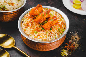 Prawns Ghee Roast Biryani