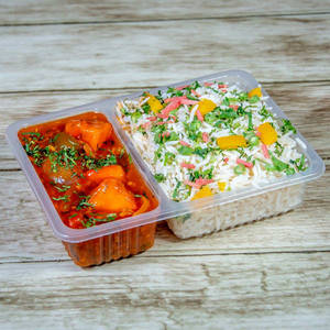 Chilli Paneer With Fried Rice Combo