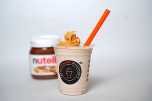 Nutella Peanut Butter Milkshake