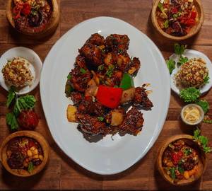 Chilli Mushroom Dry