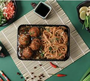 Schezwan Manchurian Noodles