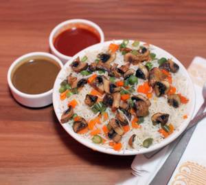 Mushroom Pulao