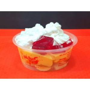 Fresh Fruit Salad With Softy & Cream (All Day Snack)