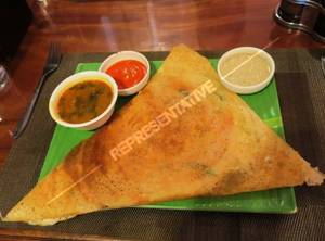 Paneer masoor masala dosa
