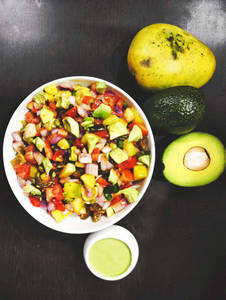 Avocado cilantro salad