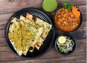 1paneer Kulcha Chhole