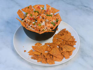 Nacho Chaat Wrap