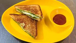 Cheese Chutney grilled Sandwich