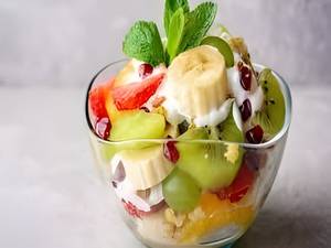 Fruit Salad Without Ice Cream