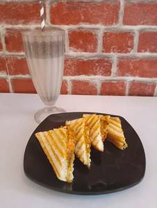 Any Milkshake + Tandoori Paneer Sandwich