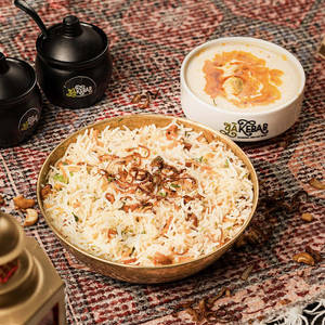 Amritsari Ghee Rice + Malai Chicken