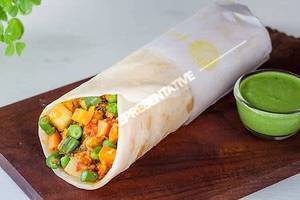 Chilly Paneer Wrap
