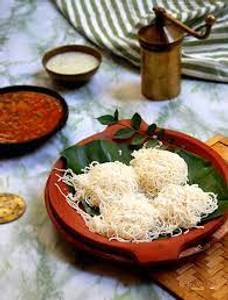 Idiyappam And Coconut Milk