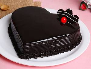Chocolate Heart Shape Cake