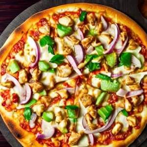 Chicken Salsa Pizza