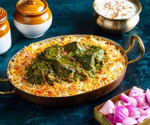 Haryali Chaap Biryani