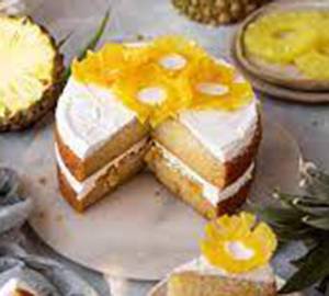 Eggless Pineapple Cake (500 gms)