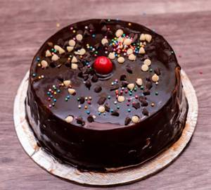 Chocolate Truffle Cake  [Egless]