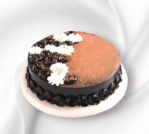 Divine Truffle Chocolate Cake