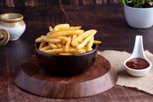 Salted masala french fries
