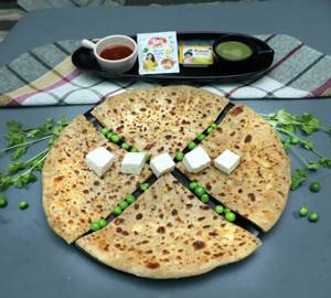 Matar Paneer  Paratha