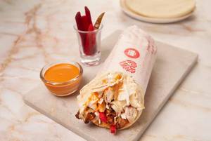 Devil (Spicy) Chicken Shawarma Roll