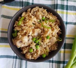 Mushroom fried rice