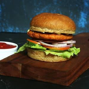 High-protein Tandoori Grilled Chicken Burger
