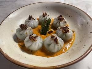 Red Curry Chicken Dumplings