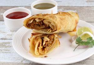 Double Mutton Egg Roll