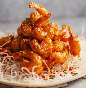 Prawns Sesme Honey Garlic