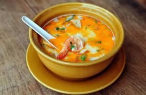 Thai Tom Yum Chicken Soup