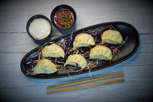 Veg Steamed Momo(6 Pcs)